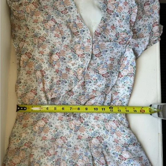 Scott McClintock floral Flutter Sleeve Maxi Dress - Picture 6 of 7